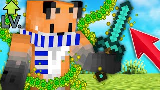 Minecraft de ha szintet lépek OP itemet kapok [upl. by Ramburt]