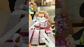 Labeling and Assembly Packaging for False Eyelash Products in China for Amazon USAEyelashKitsFBA [upl. by Afatsom752]