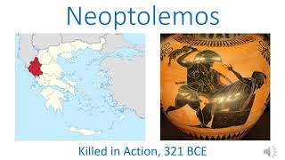 Neoptolemos killed in action in 321 BCE [upl. by Teloiv]