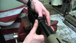 AR15 How to install single point sling adapter [upl. by Sixla803]