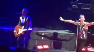 Depeche Mode  Behind The Wheel  Multicam Bologna 22022014 [upl. by Ahgiela]