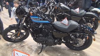 HarleyDavidson Iron 1200 Sportster Iron Black 2019 Exterior and Interior [upl. by Aimaj10]