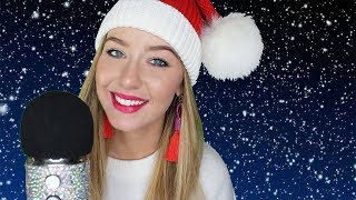 ASMR Ear to Ear Relaxing Soft Singing Christmas Songs [upl. by Hnoj256]