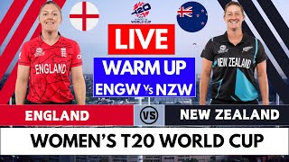 England Women vs New Zealand Women  ENG W vs NZ W  Women T20 World Cup 2024 Warm Up Live Streaming [upl. by Ymmot]