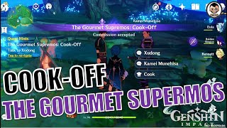 Easy Guide The Gourmet Supremos CookOff  Genshin Impact [upl. by Gorges909]