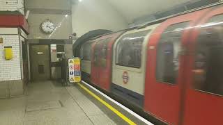 Central line 1992 Stock Departing Chancery lane [upl. by Nnylecoj]