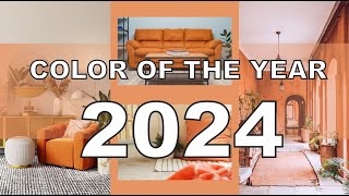 🔥COLOR OF THE YEAR 2024  INTERIOR DESIGN [upl. by Partridge]