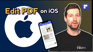 How to Edit PDF Files on iPhone with Wondershare PDFelement for iOSiospdfeditor [upl. by Bail]