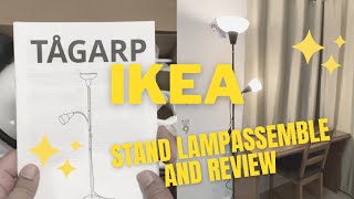 IKEA LAMP TÅGARP assemble [upl. by Agate]