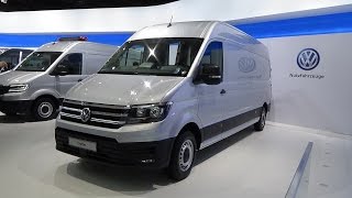 2017 Volkswagen Crafter Panel Van  Exterior and Interior  IAA Hannover 2016 [upl. by Sky]