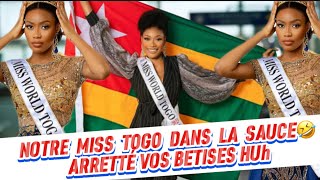 LA MISS TOGO🇹🇬 HUMILIÉ PAR LES TOGOLAIS A CAUSE D’ANGLAIS A MISS WORLD INDE [upl. by Demahom]