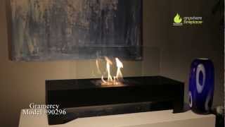 Anywhere Fireplace Gramercy BioEthanol Fireplace  indoorsoutdoors [upl. by Htnicayh]