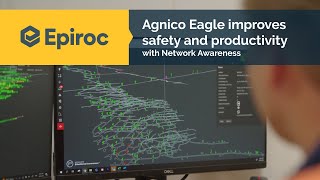 Agnico Eagle improves safety and productivity with Mobilaris Network Awareness [upl. by Haldane]