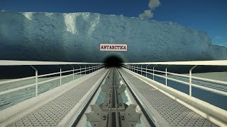 Planet Coaster Antarctica Roller Coaster [upl. by Edmee7]