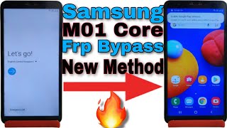 Samsung M01 Core Frp Bypass New Method By Unique Software Solution [upl. by Croydon]