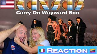 AGaneé Reacts  Kansas Carry On Wayward Son [upl. by Eohce]