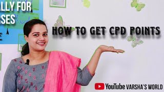 How to get CPD points through free online course [upl. by Moreen]