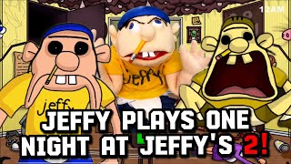 SML Movie Jeffy Plays One Night At Jeffy’s 2 [upl. by Aciret945]