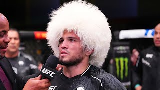 Umar Nurmagomedov PostFight Interview  UFC Vegas 87 [upl. by Esirehc]