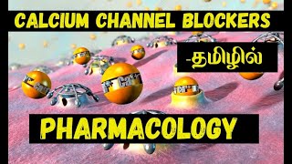 CALCIUM CHANNEL BLOCKERS IN TAMILBASIC MEDICAL SCIENCE [upl. by Ardnikal402]