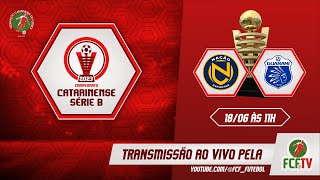 AO VIVO  NAÇÃO X GUARANI  CAMPEONATO CATARINENSE SÉRIE B 2023 [upl. by Erline]