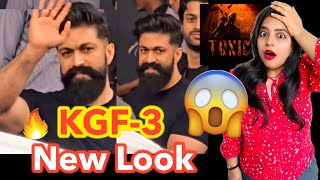 KGF 3 Yash New Look Leaked  Toxic Movie  Deeksha Sharma [upl. by Nnek]