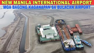 Mga bagong kaganapan sa Bulacan Airport NEW MANILA INTERNATIONAL AIRPORT Update 01282024 [upl. by Nivanod]