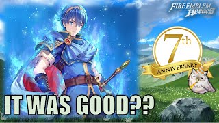 ENGAGE HEROES 5 INHERITS PEAK Reaction 7th Anniversary FEH Channel [upl. by Amled64]