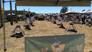 Woodchopping Heat 275mm Underhand Handicap Exeter Show 24224 amandabeams3354 [upl. by Rivy733]