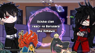 Uchiha clan react 𝕥𝕠 𝔹𝕠𝕣𝕦𝕤𝕒𝕣𝕒 and ℍ𝕚𝕞𝕒𝕨𝕒𝕣𝕚 complete💥Gacha•🇺🇸🇧🇷•Yousra• [upl. by Cadal]