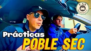 PRÁCTICAS de COCHE por POBLE SEC BARCELONA Cristian al volante💪🏻😊🚗💨💨💨 [upl. by Coster]