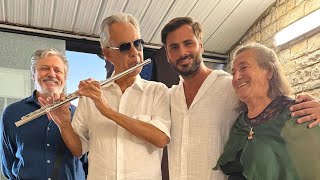 Hauser Back After Long But With Caring Mom Now Andrea Bocelli Also Love Them [upl. by Yecnay896]