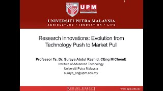 INBIOSIS Webinar Lecture Series 22021  Prof Ts Dr Suraya Abdul Rashid [upl. by Airitac]