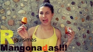 DELICIOSAS MANGONEADAMANGONADA Receta super fácil Angy ♥ [upl. by Jacki]