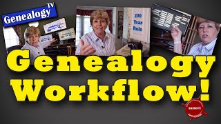 Genealogy Workflow Workspace Organizing Filing amp Research Process [upl. by Trevorr]