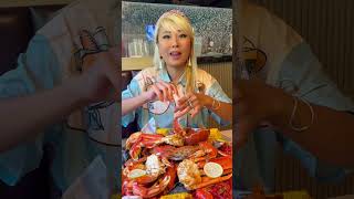 Lobster at fiery Crab in Brea rainaiscrazy [upl. by Wearing832]