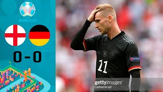 England vs Germany 00 Highlights amp Goals  EURO 2020 [upl. by Hannibal]