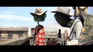 Rango Part 16  Full MOVIE   Troubles in desert  Dirt Town [upl. by Shipp]