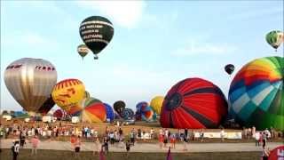 Record du monde denvol de montgolfières LMAB 2013  Juillet 2013 [upl. by Seagrave]