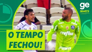 É TRETA WEVERTON E GUSTAVO GÓMEZ DISCUTEM FEIO NO MEIO DO CAMPO  shorts  geglobo [upl. by Xuerd425]