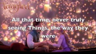 I See The Light  Tangled music video HD closed caption lyrics [upl. by Laup]