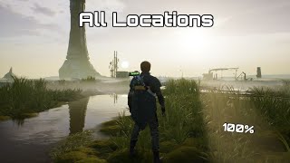 Flora And Fauna All Databank Locations on Bogano  Star Wars Jedi Fallen Order [upl. by Jasmina454]