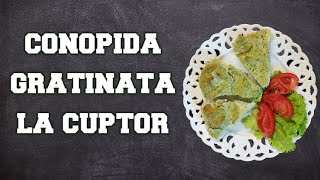 Conopidă gratinată la cuptor rețetă vegană  Bucătăria Veganharmony și Delia [upl. by Jarrad]