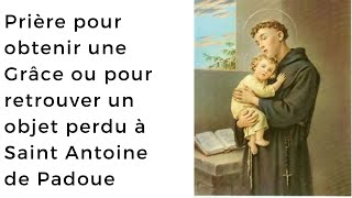 🙏 Puissante Prière à Saint Antoine de Padoue 🙏 pour un Miracle [upl. by Ati]