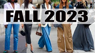 10 Fall 2023 Fashion Trends to Start Wearing RIGHT NOW [upl. by Feetal776]