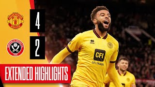 Manchester United 42 Sheffield United  Extended Premier League highlights [upl. by Anitsud]