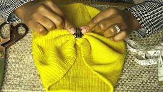 Turban Hat DIY Tutorial [upl. by Ilegna]