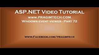 Windows event viewer Part 72 [upl. by Pollock268]