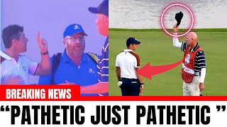 NEW ANGLE shows THE REAL REASON why Rory McIlroy got so angry [upl. by Aneala]