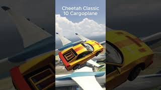 Cheetah Classic vs 10 Cargoplane gta shorts [upl. by Eissac]